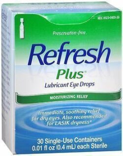 REFRESH Plus Lubricant Eye Drops Single-Use Containers - 30 EA