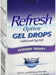 REFRESH Optive Gel Drops Lubricant - 0.33 OZ